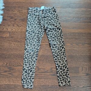 Leopard Print Women Jeans